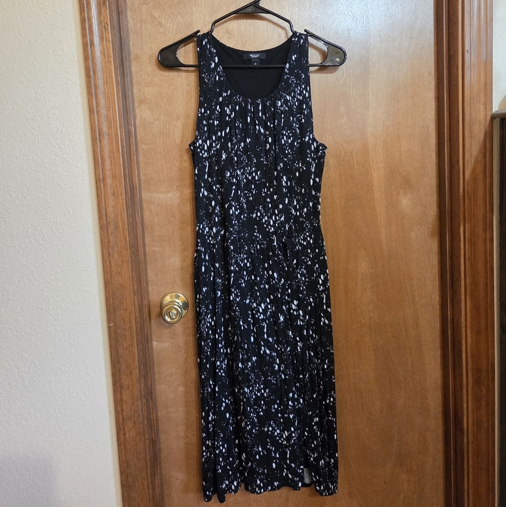 Simply Vera Vera Wang Black and White Maxi Dress